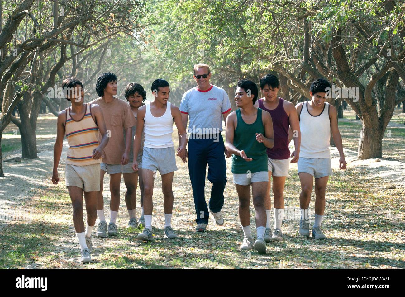 COSTNER,PRATTS,ORTIZ,DURAN,MARTINEZ,AVELAR, MCFARLAND USA, 2015, Foto Stock