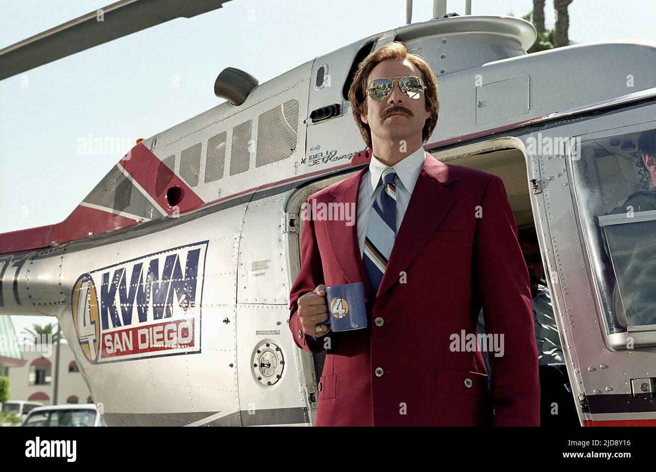 VOLONTÀ FERRELL, ANCHORMAN: LA LEGGENDA DI RON BORGOGNA, 2004, Foto Stock