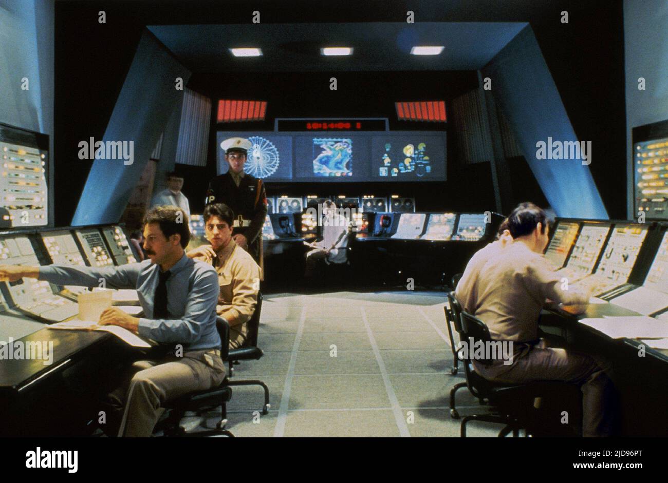 SCENA DELLA SALA DI CONTROLLO, THE PHILADELPHIA EXPERIMENT, 1984, Foto Stock