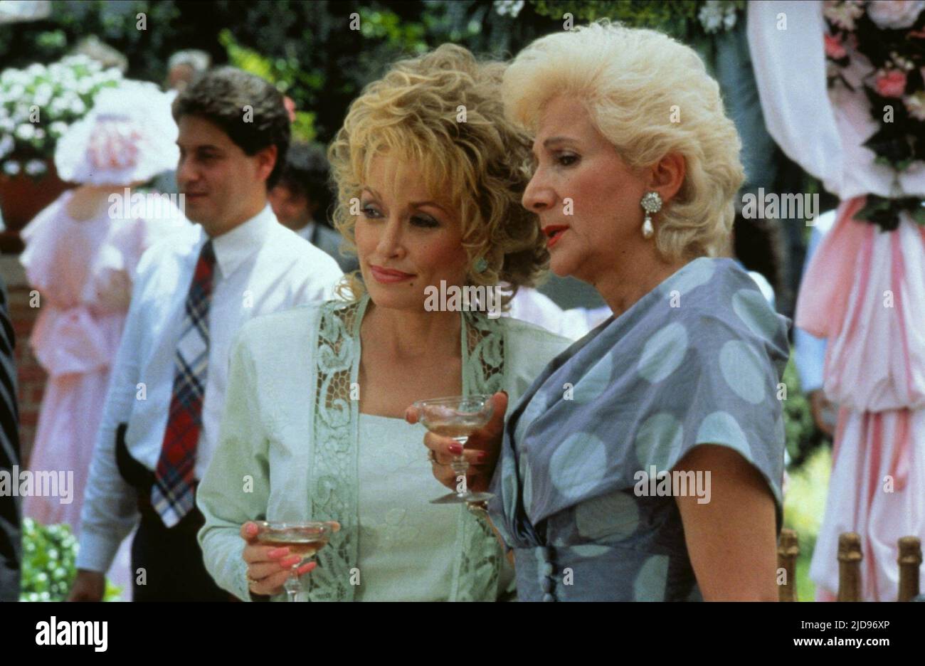 PARTON, DUKAKIS, MAGNOLIE D'ACCIAIO, 1989, Foto Stock