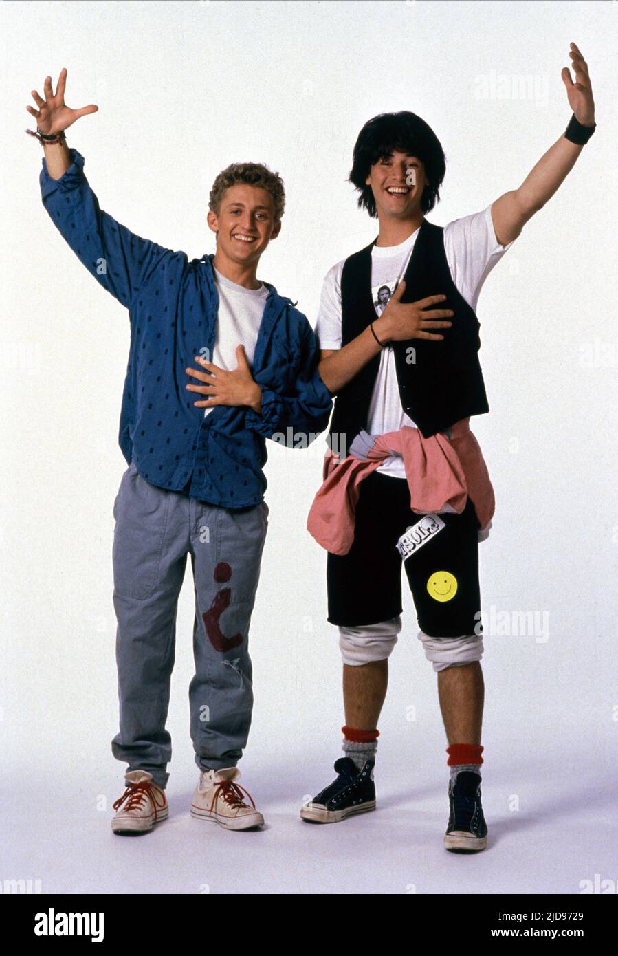 WINTER,REEVES, BILL E TED'S ECCELLENTE AVVENTURA, 1989, Foto Stock