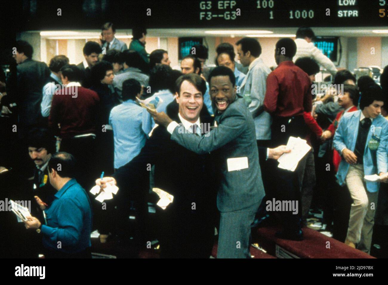AYKROYD, MURPHY, TRADING PLACES, 1983, Foto Stock
