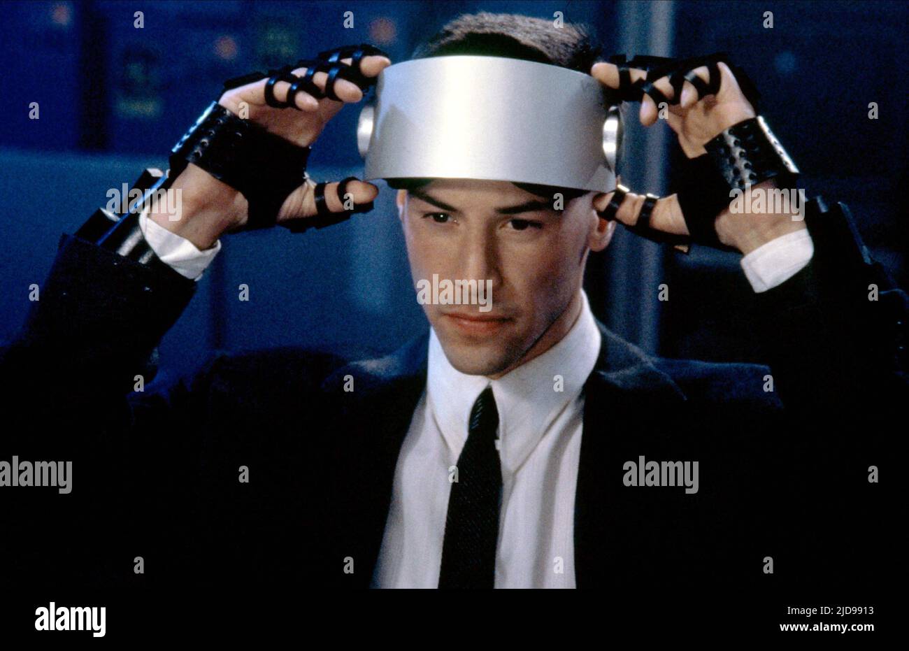 KEANU REEVES, JOHNNY MNEMONIC, 1995, Foto Stock