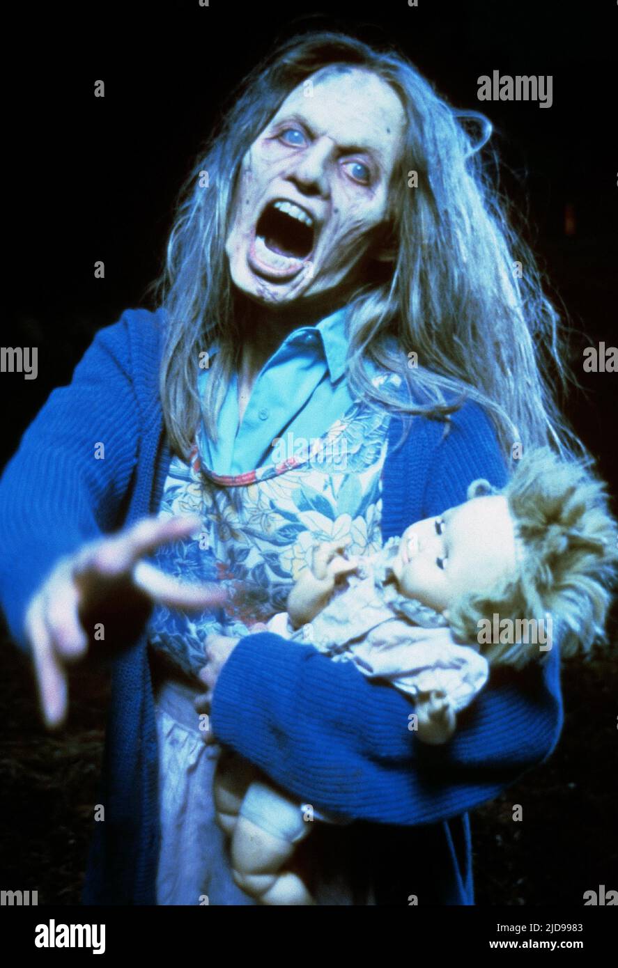 STACIE FOSTER, NOTTE DEI MORTI VIVENTI, 1990, Foto Stock