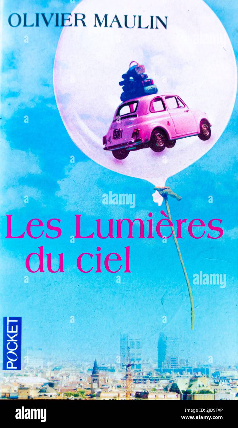 Les lumières du ciel - Olivier Maulin - 2011 - copertina del libro Foto Stock