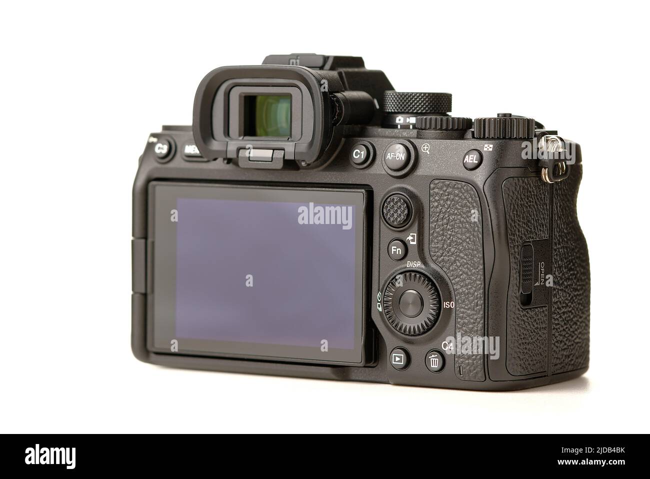 Tallinn, Estonia, maggio 2022, telecamera full frame mirrorless Sony A7 Miv, Sony alpha 7m4. Foto Stock