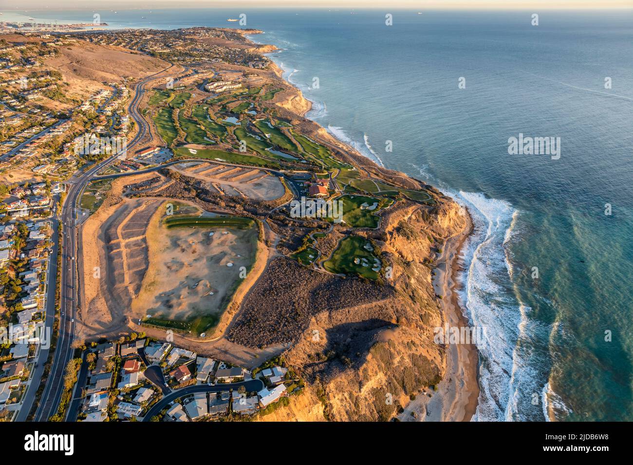 Trump National Golf Club di Los Angeles si trova a Rancho Palos Verdes. Foto Stock