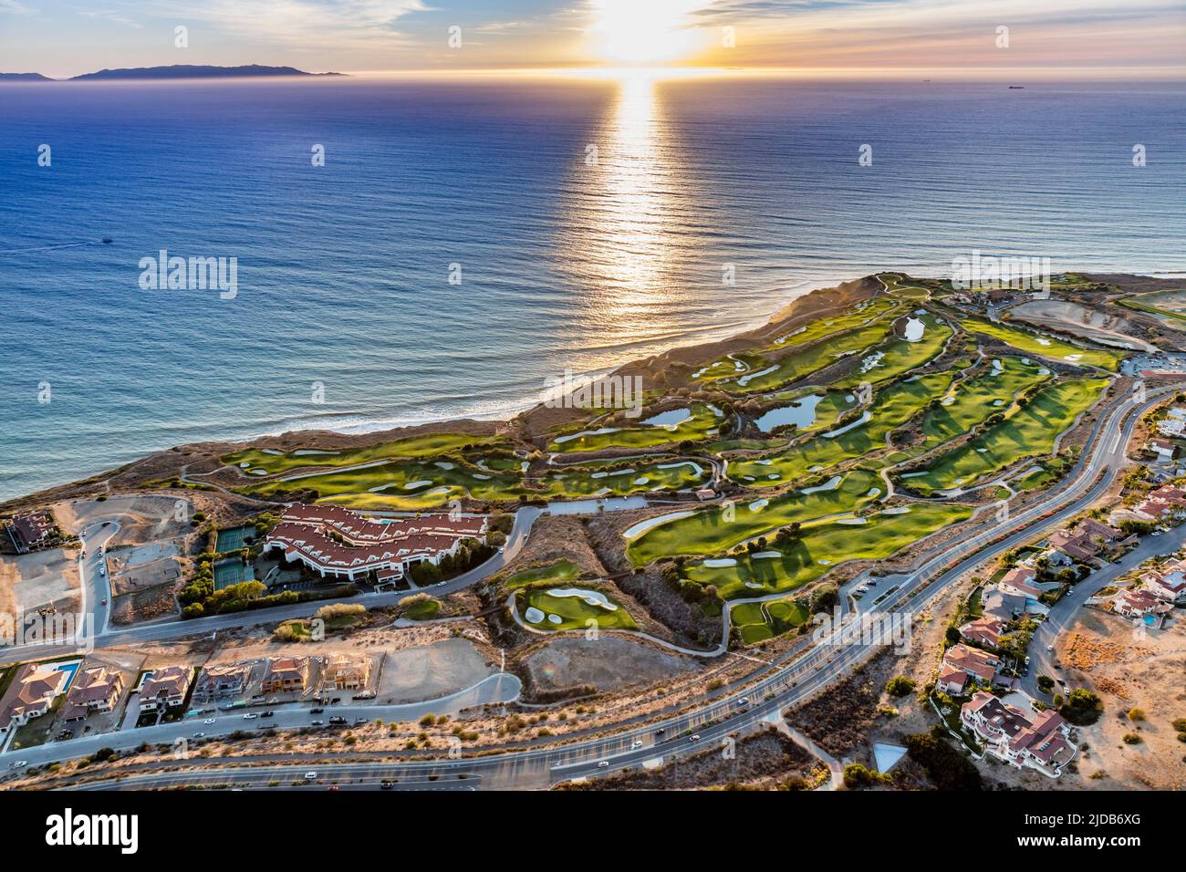 Trump National Golf Club di Los Angeles si trova a Rancho Palos Verdes. Foto Stock