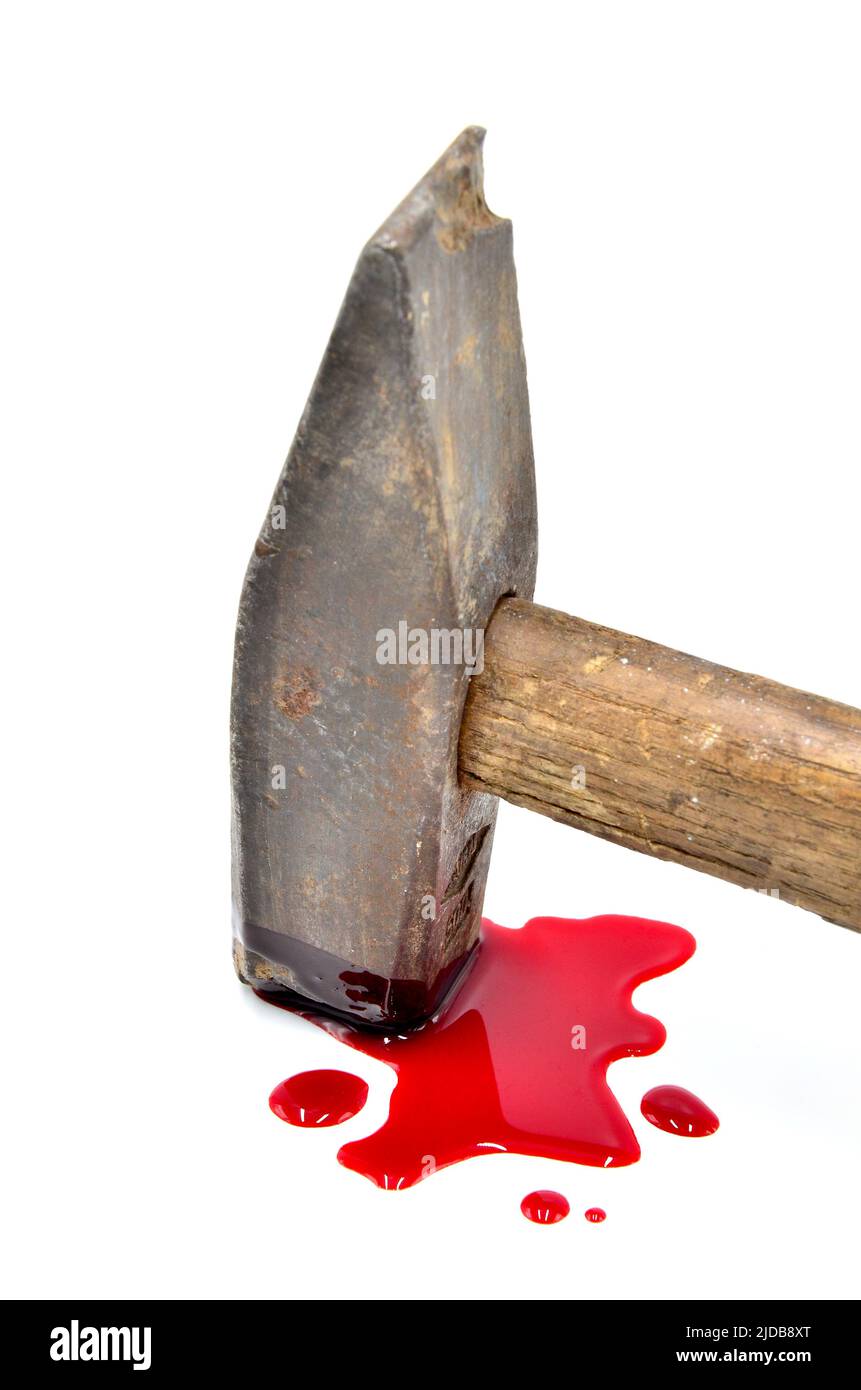 martello di sangue Foto Stock