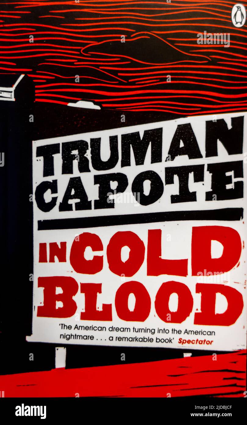 In sangue freddo - romanzo di Truman Capote - 1965 Foto Stock