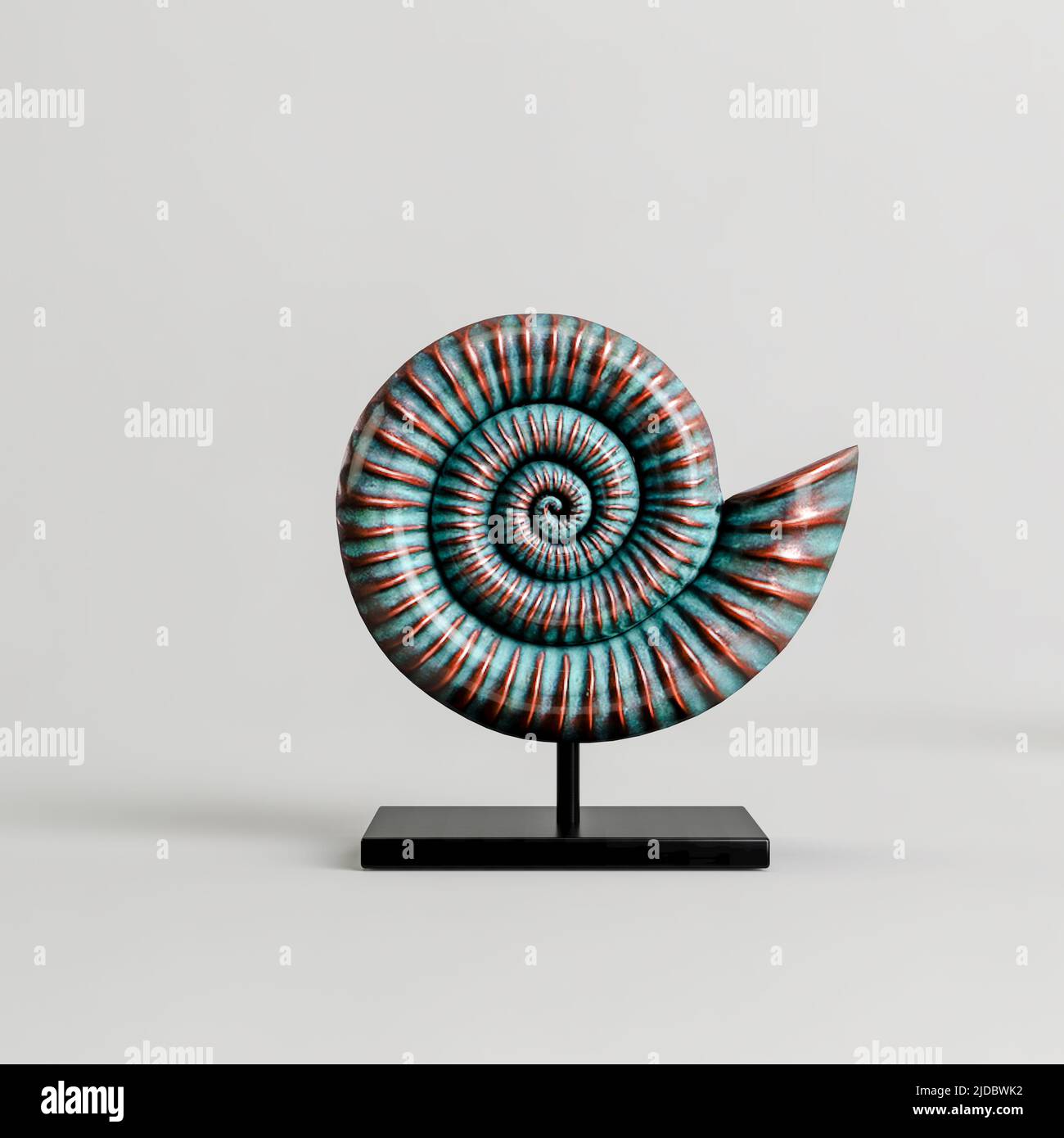3d illustrazione di decorazioni isolate su sfondo bianco Foto Stock