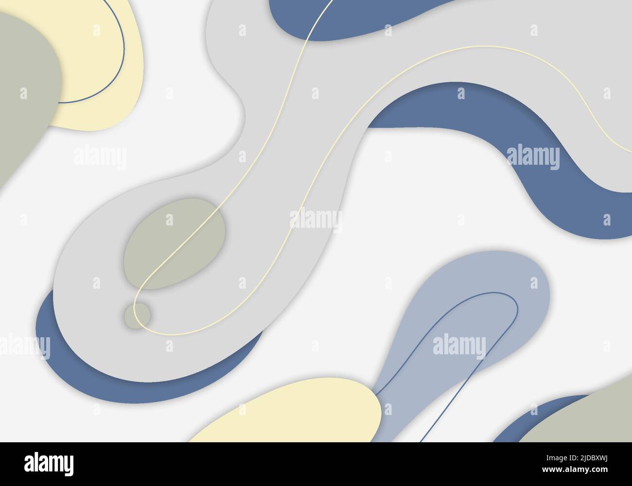 Astratto Doodles disegno a mano stile artwork modello decorativo. Sfondo di grafica sovrapposto. Vettore Illustrazione Vettoriale