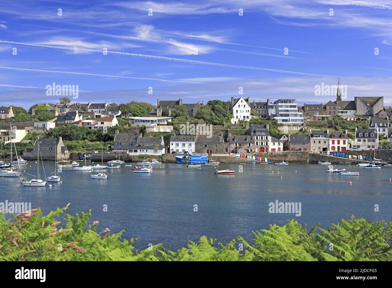 Francia, Finistère le Conquet, la ria du Conquet Foto Stock