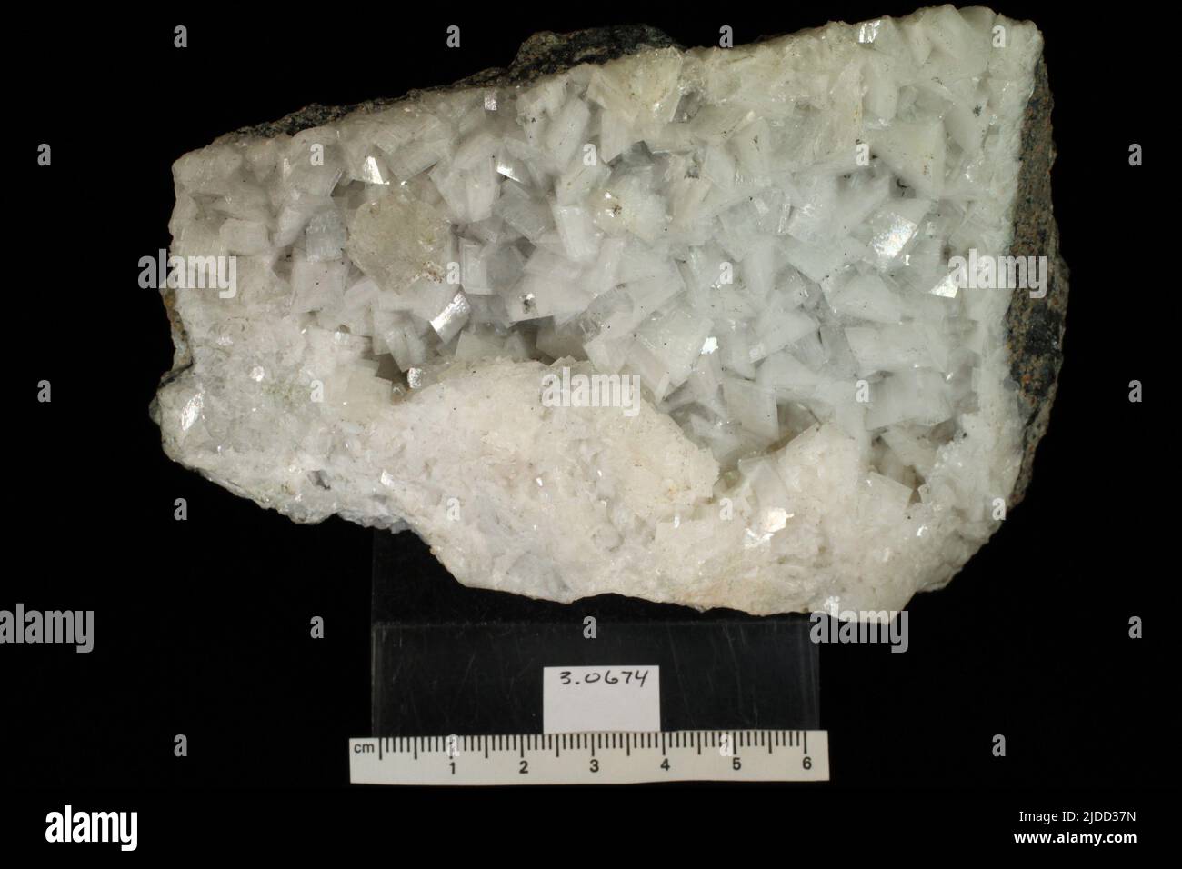 Minerali dolomitici. Nord America; Stati Uniti; New York; Contea di Putnam; Brewster Foto Stock