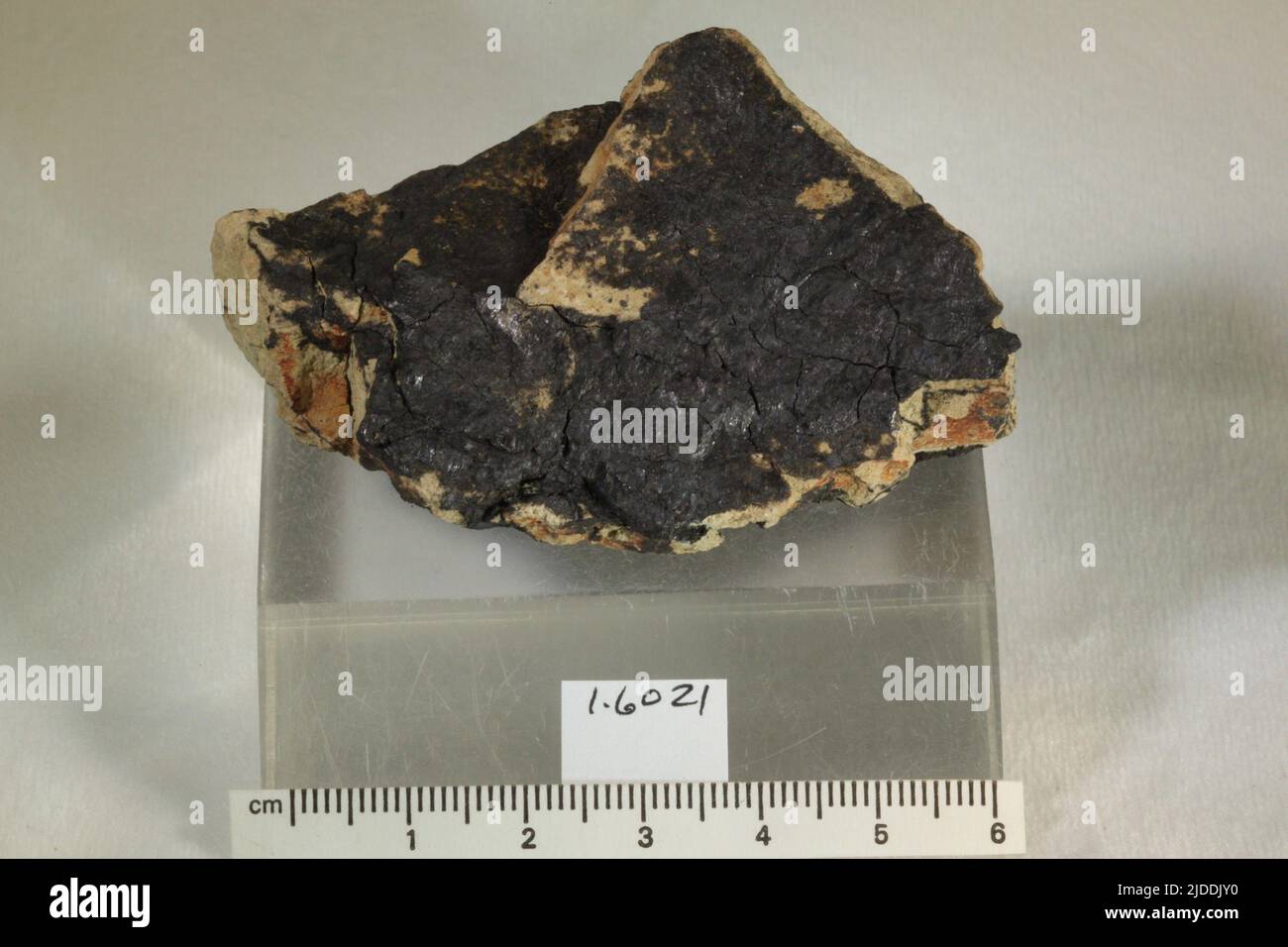 Minerali wad. Nord America; USA; California; contea di Tulare; Porterville Foto Stock