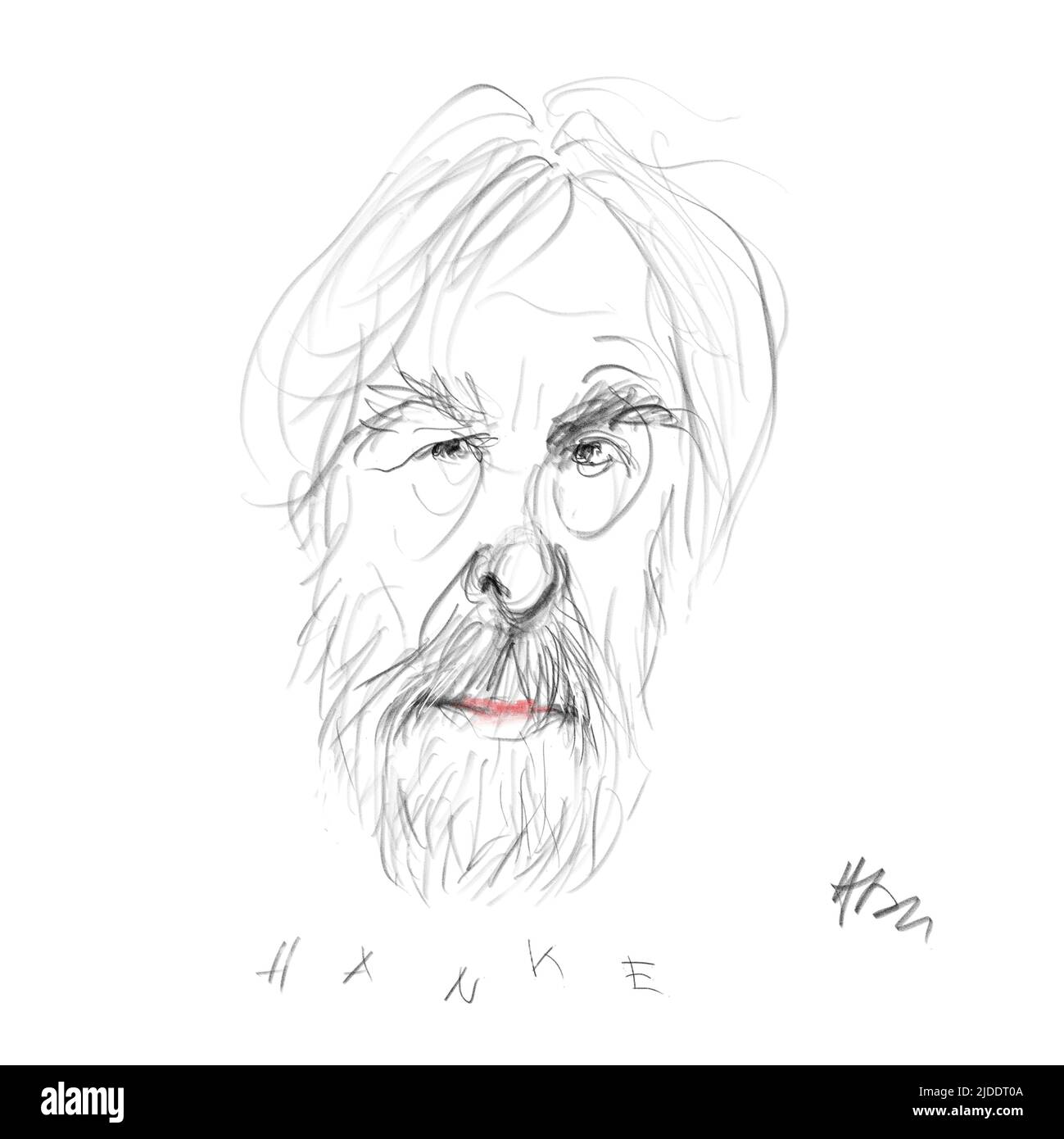 Ritratto del direttore Michael Hanke Foto Stock