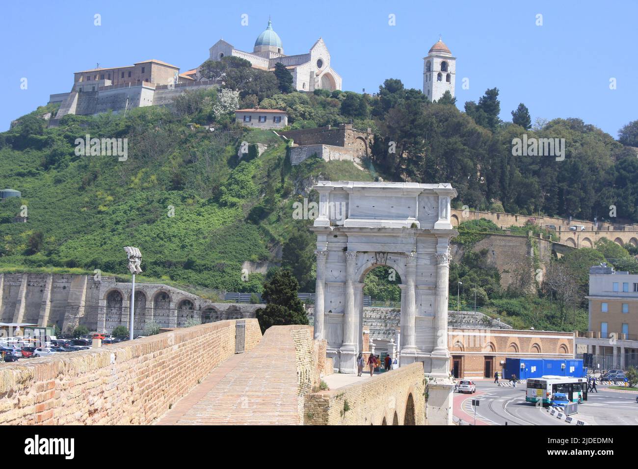 Aspetti di Ancona, Italia Foto Stock