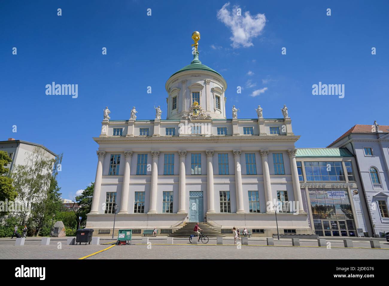Altes Rathaus, Alter Markt, Potsdam, Brandeburgo, Deutschland Foto Stock