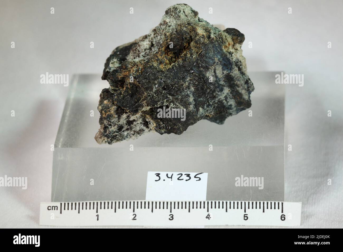 Xanthoxenite. Minerali. Europa; Germania; Baviera, Hagendorf Foto Stock