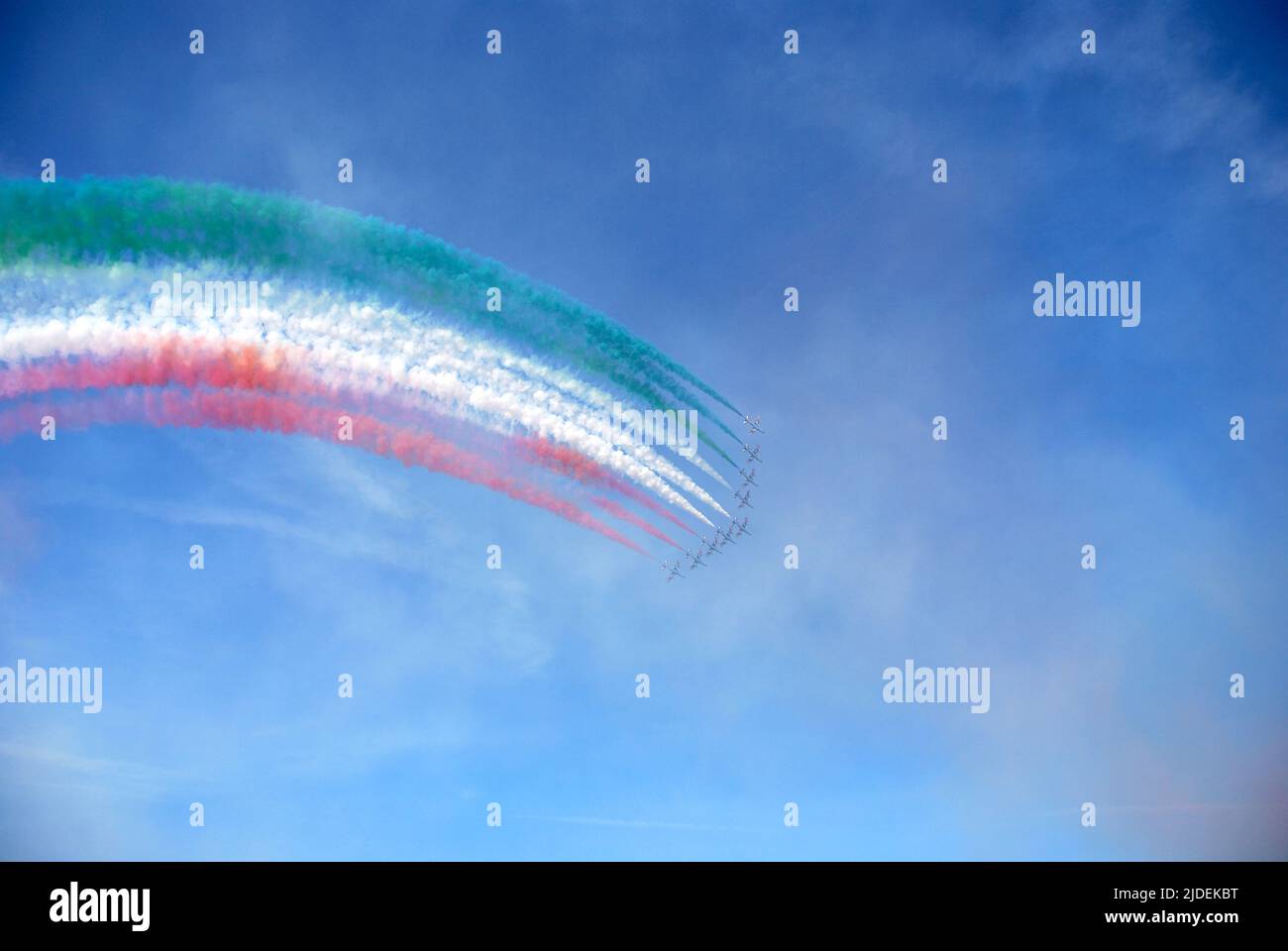 Nazionale aerobica italiana Foto Stock