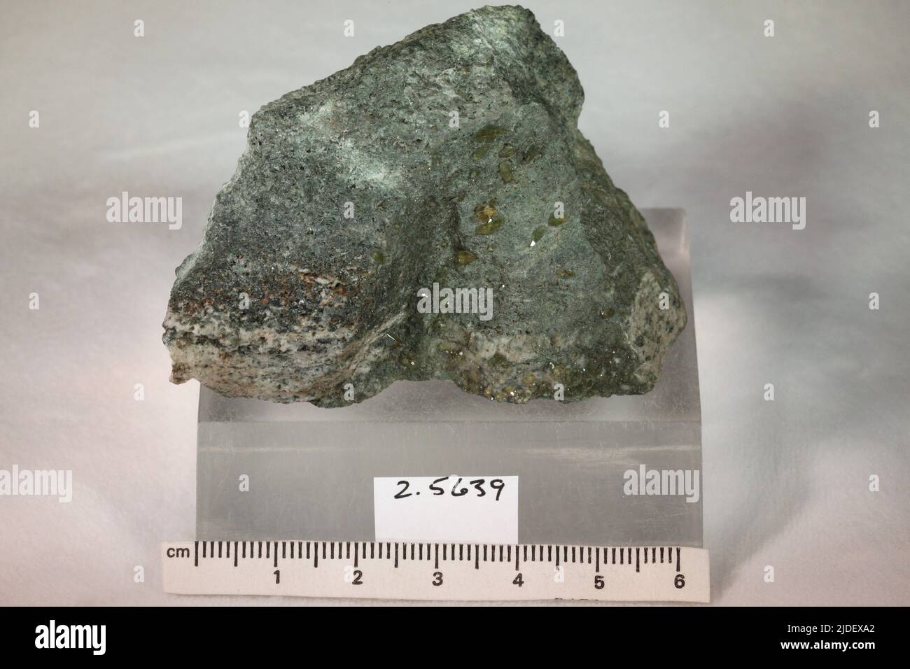 Minerali di Titanite. Europa; Svizzera; Canton Vallese; Binn Foto Stock
