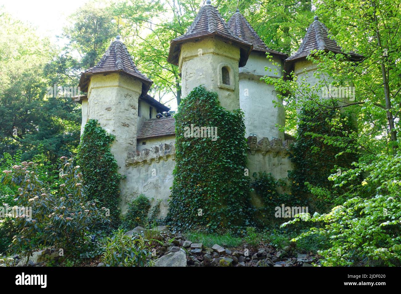 Efteling, Kaatsheuvel, Paesi Bassi, parco a tema fiabesco Foto Stock