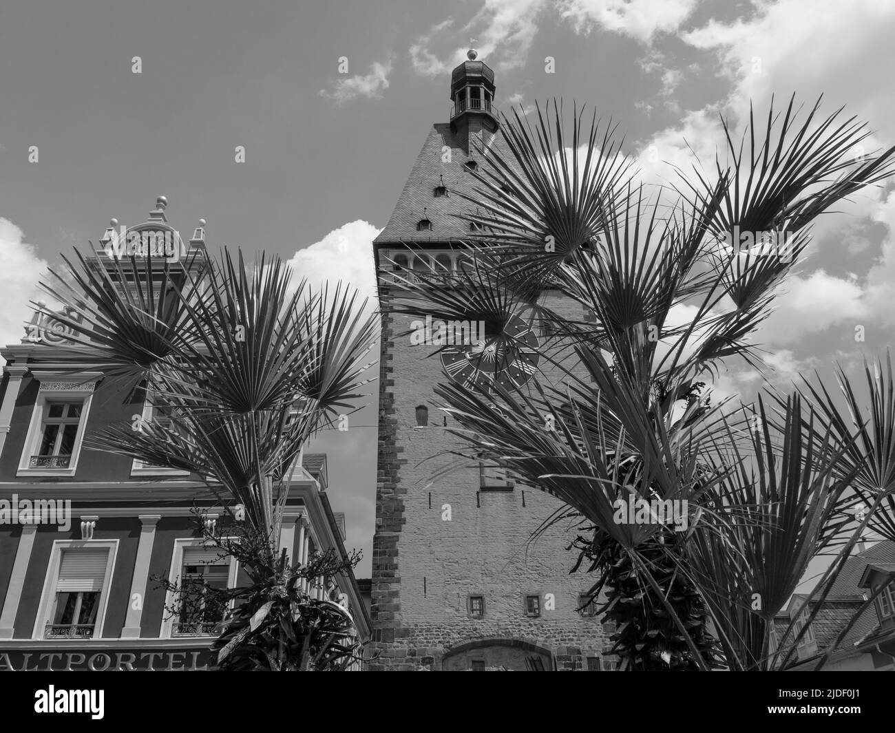 la città os speyer in germania Foto Stock