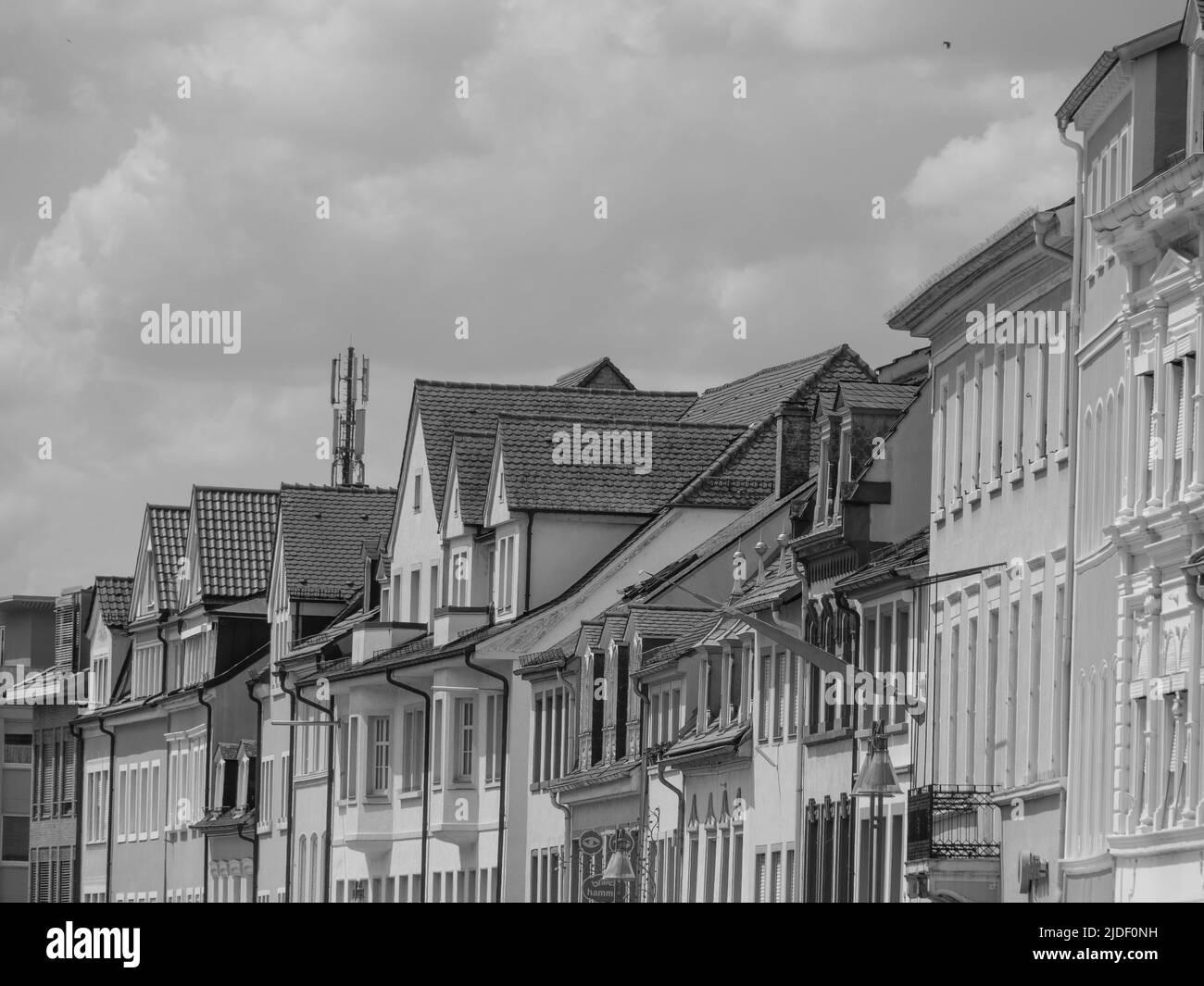 la città os speyer in germania Foto Stock