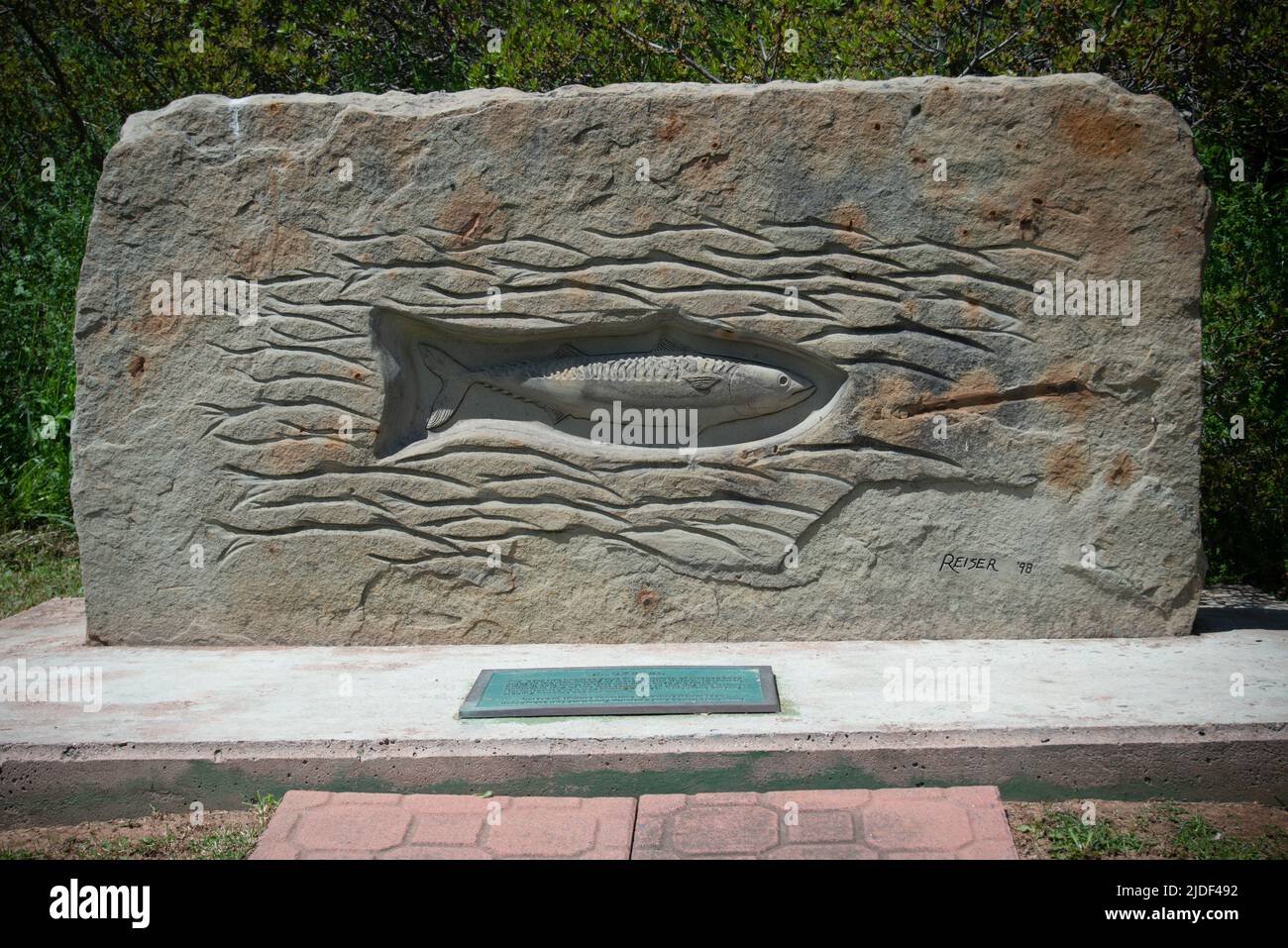 Memorial per sgombro in North rustico, PEI Foto Stock