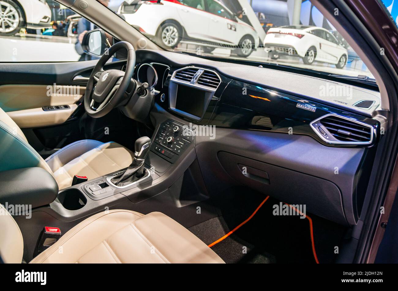 MG GS SUV al Salone dell'Auto di Shanghai 2015. Foto Stock