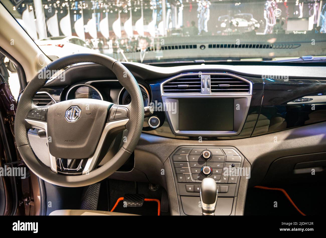 MG GS SUV al Salone dell'Auto di Shanghai 2015. Foto Stock