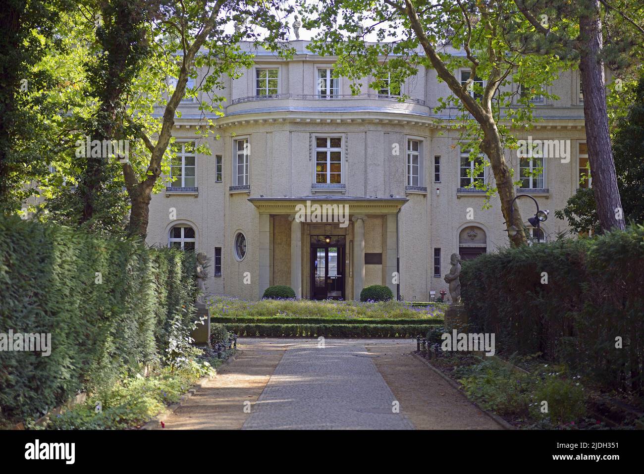 La villa am Grossen Wannsee, Wannsee Conference, Germania, Berlino Foto Stock
