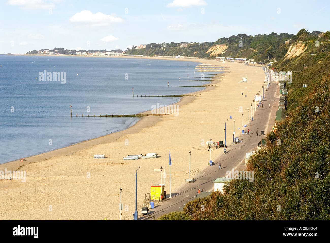 Bournemouth Beach, Regno Unito, Inghilterra, East Sussex, Bournemouth Beach Foto Stock