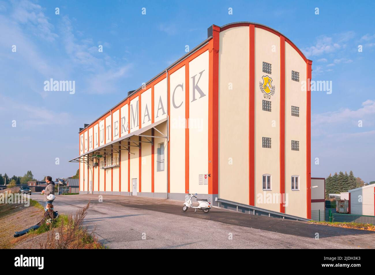 Magazzino della società Schlueter & Maack, Germania, Amburgo Foto Stock