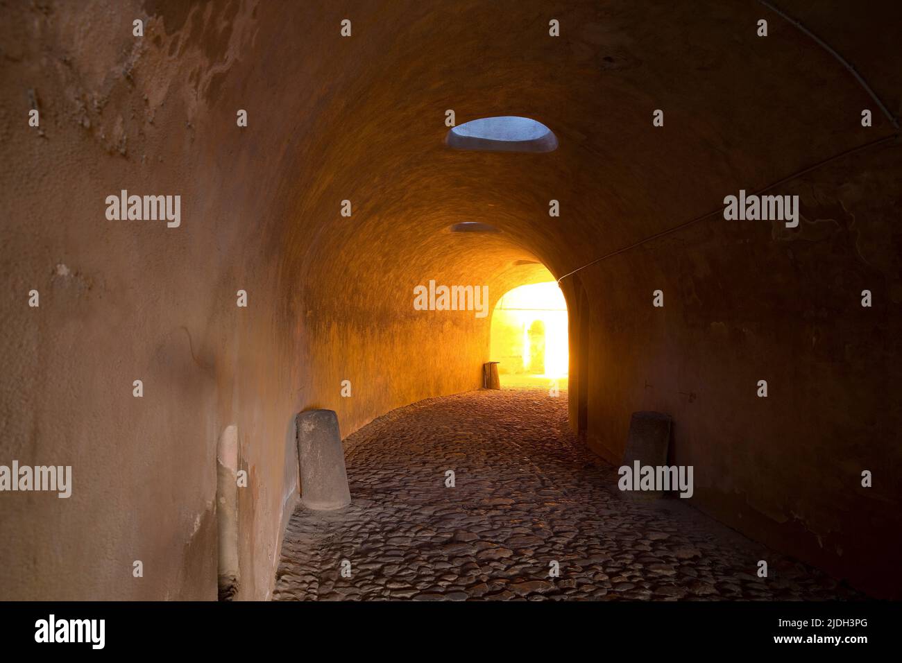 Fortezza di Ehrenbreitstein, passaggio, Germania, Renania-Palatinato, Cobblenza Foto Stock