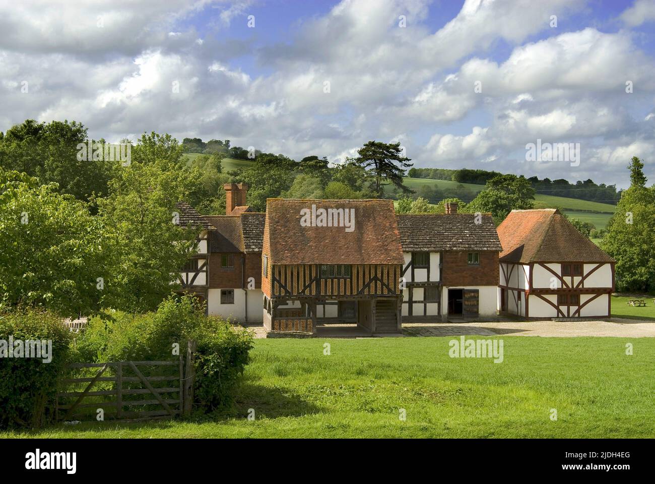 Weald e Downland Open Air Museum, Regno Unito, Inghilterra, Singleton Foto Stock