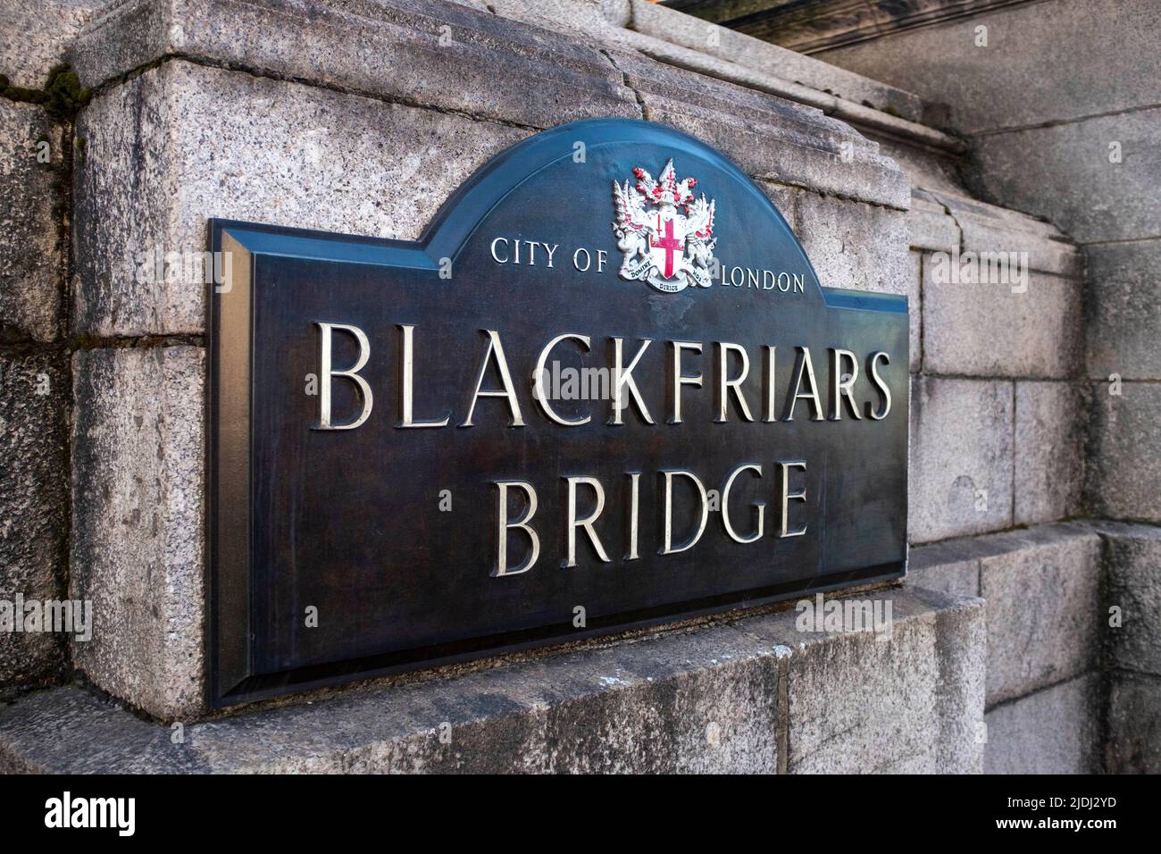 Blackfriars , Southwark ,Londra , Inghilterra UK - Blackfriars Bridge Foto Stock