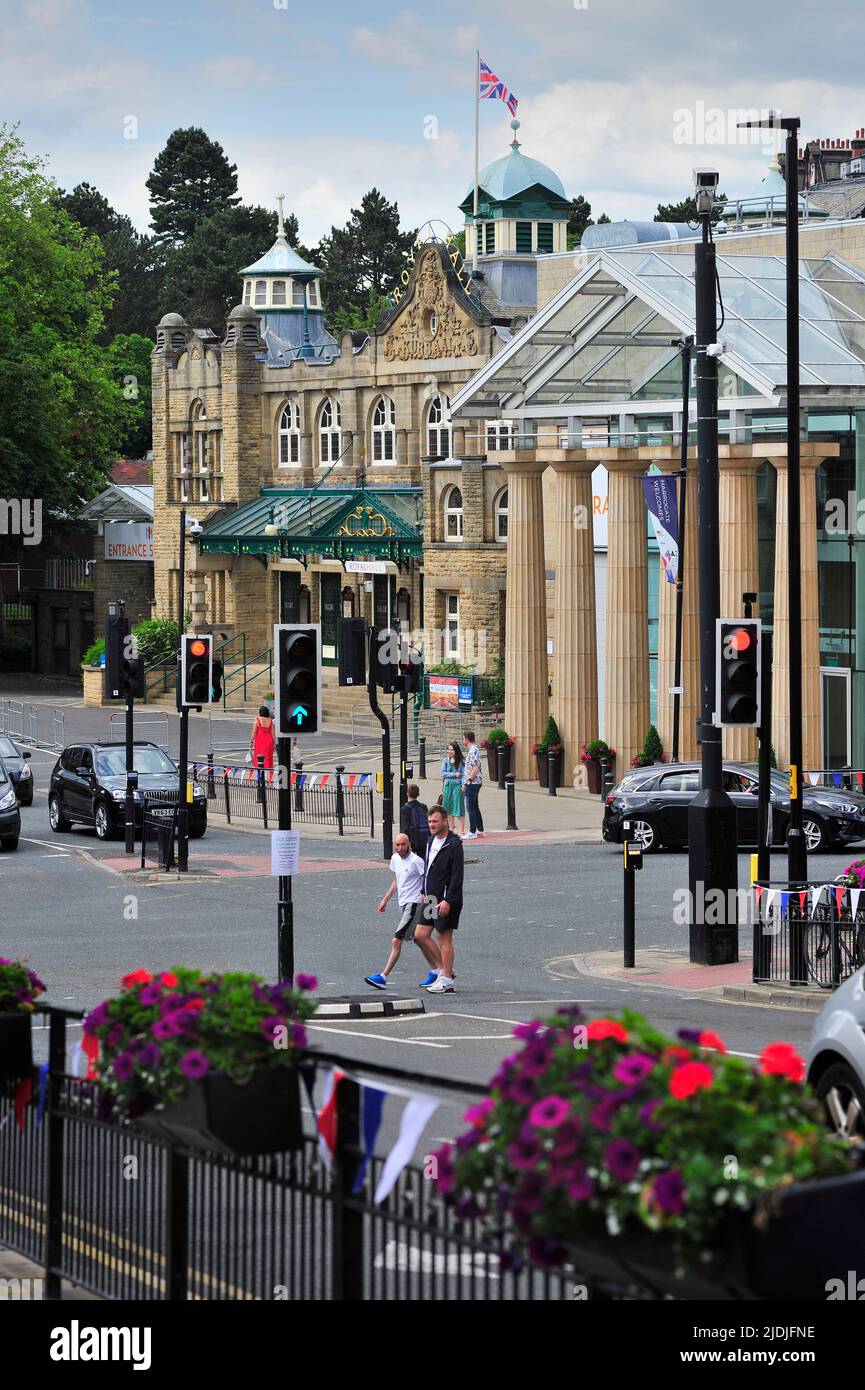 Harrogate Town Center North Yorkshire Inghilterra Regno Unito Foto Stock