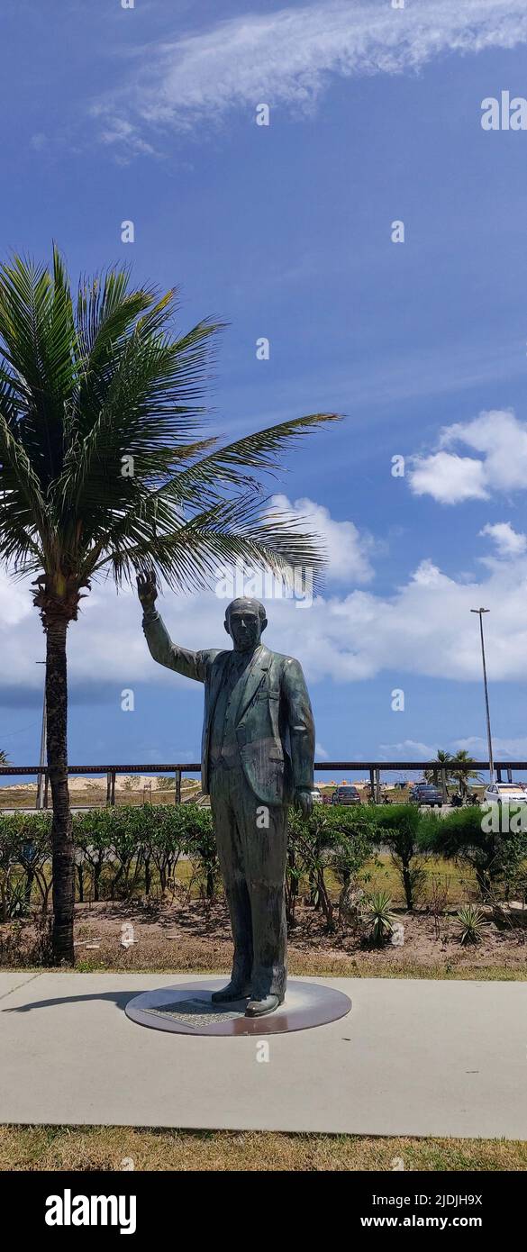 Spiaggia, Orla do Atalaia, Aracaju, Sergipe, Brasile Foto Stock