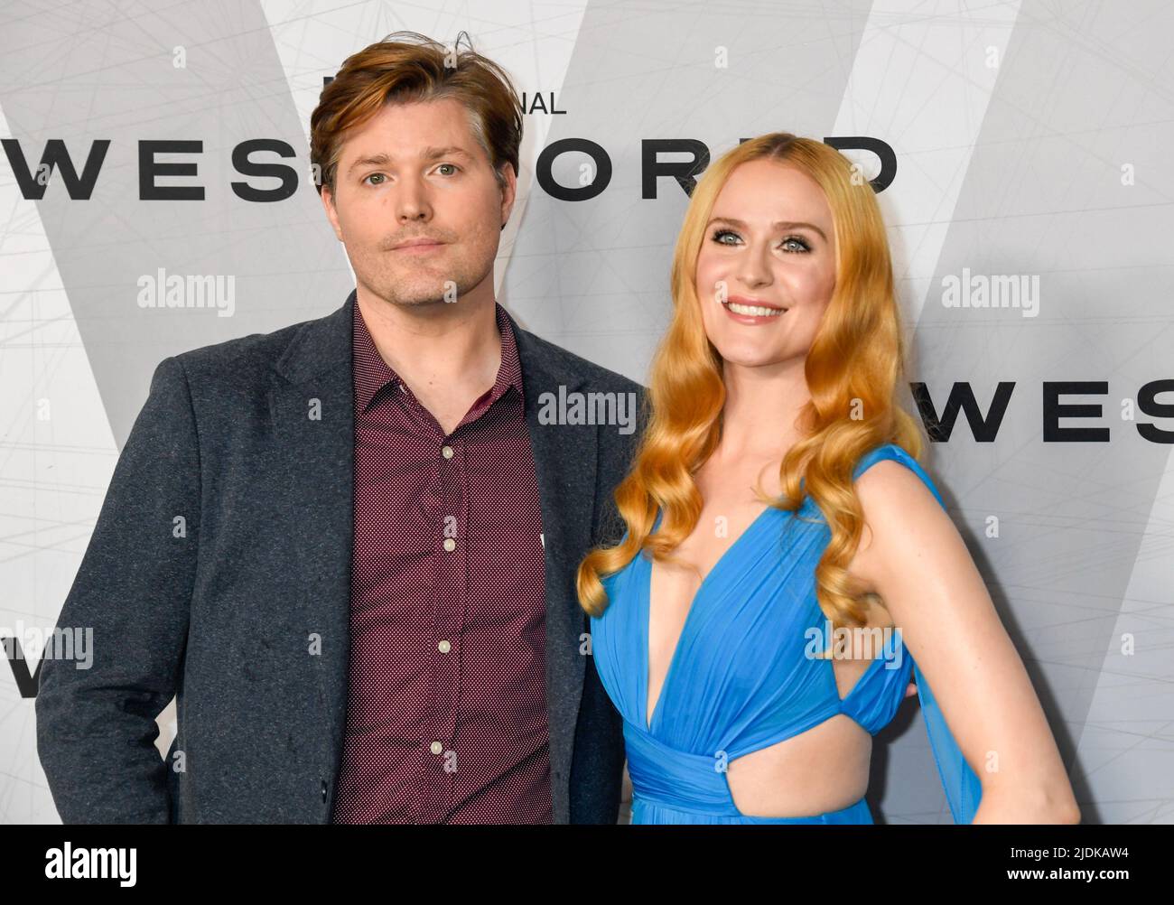 IRA David Wood, Evan Rachel Wood partecipa alla prima stagione 4 di Westworld di HBO, tenutasi presso Alice Tully Hall Lincoln Center a New York City, martedì 21 2022 giugno. Foto Stock