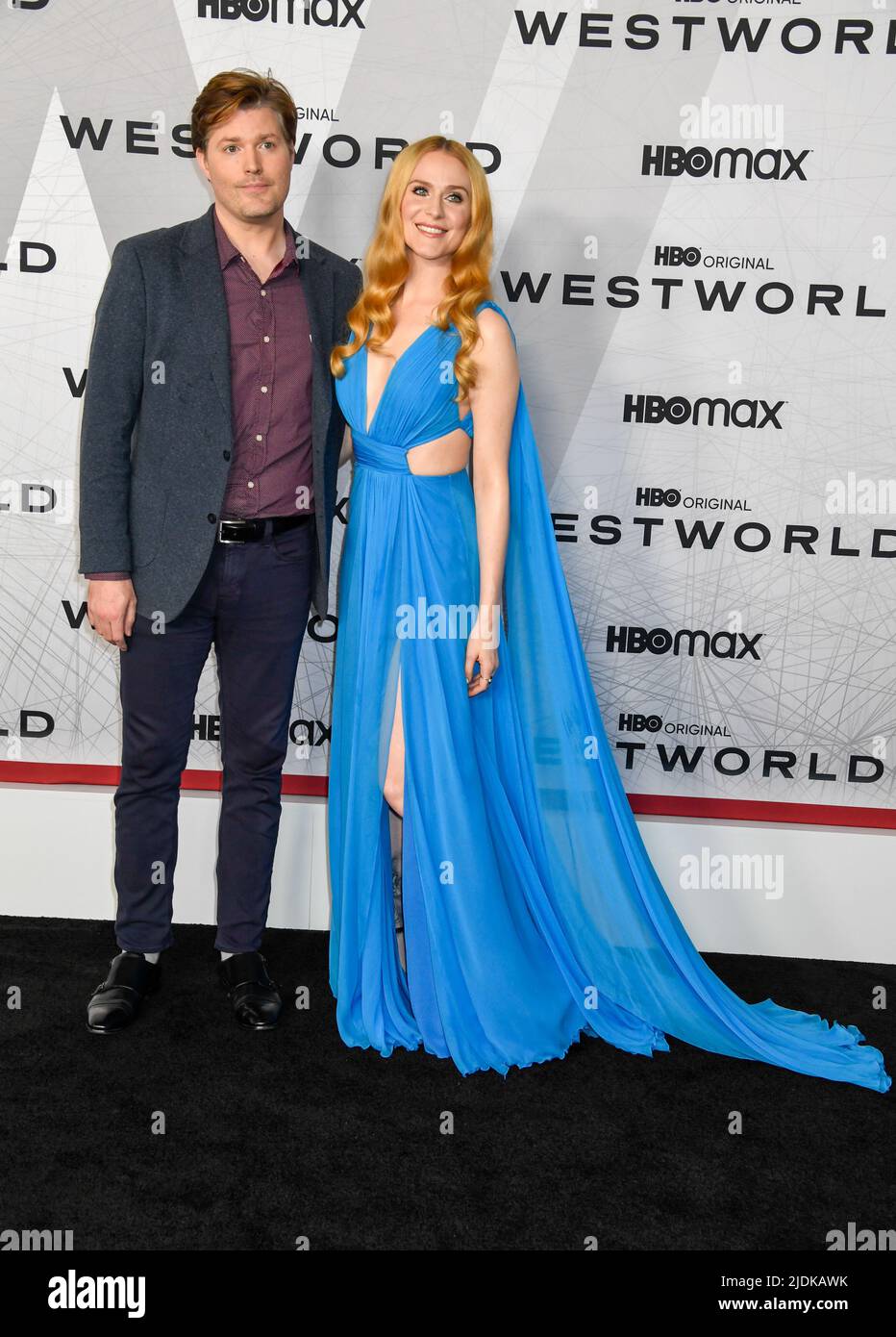 IRA David Wood, Evan Rachel Wood partecipa alla prima stagione 4 di Westworld di HBO, tenutasi presso Alice Tully Hall Lincoln Center a New York City, martedì 21 2022 giugno. Foto Stock