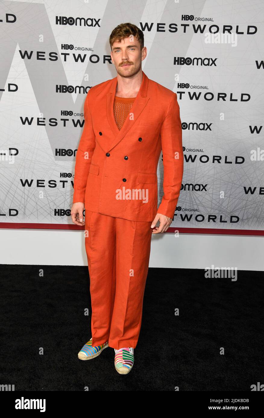 Zane Phillips partecipa alla prima stagione 4 di Westworld di HBO, tenutasi presso il Alice Tully Hall Lincoln Center a New York City, martedì 21 2022 giugno. Foto Stock