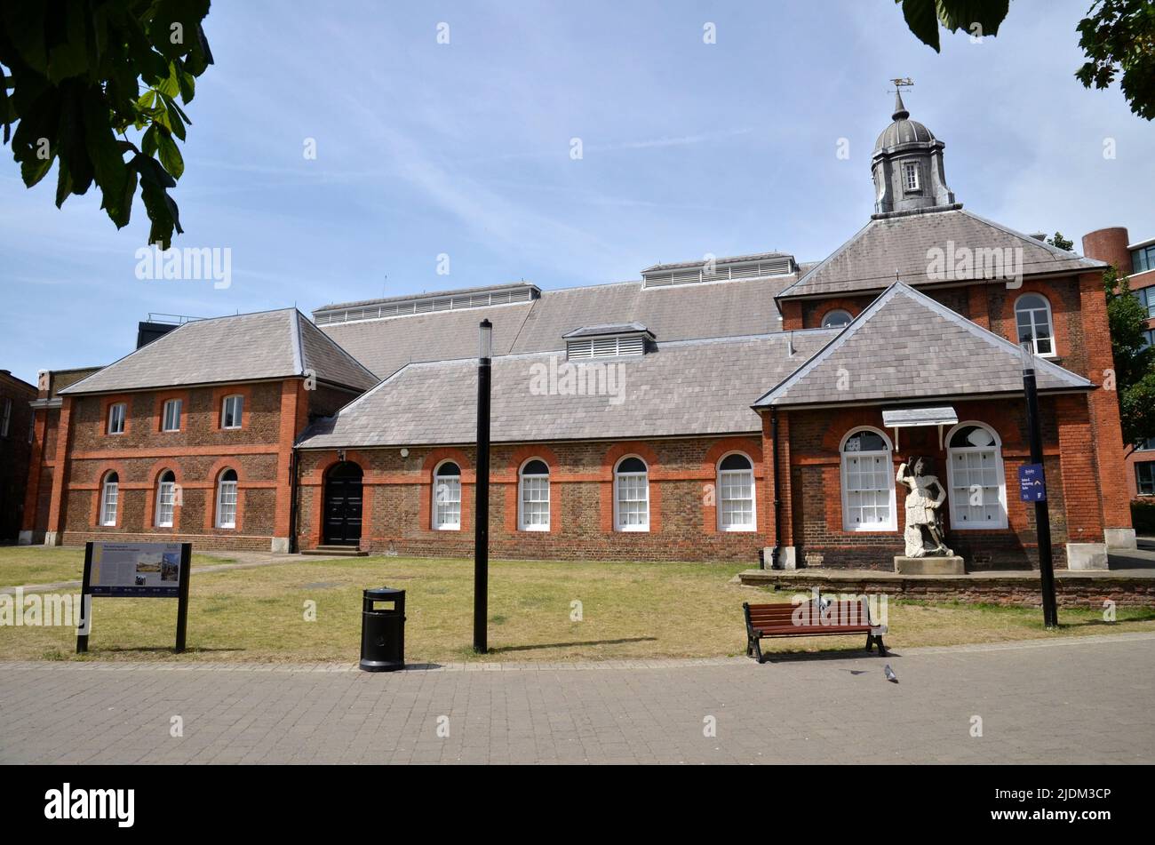 La Royal Brass Foundry, parte del Royal Arsenal a Woolwich, nel sud di Londra Foto Stock