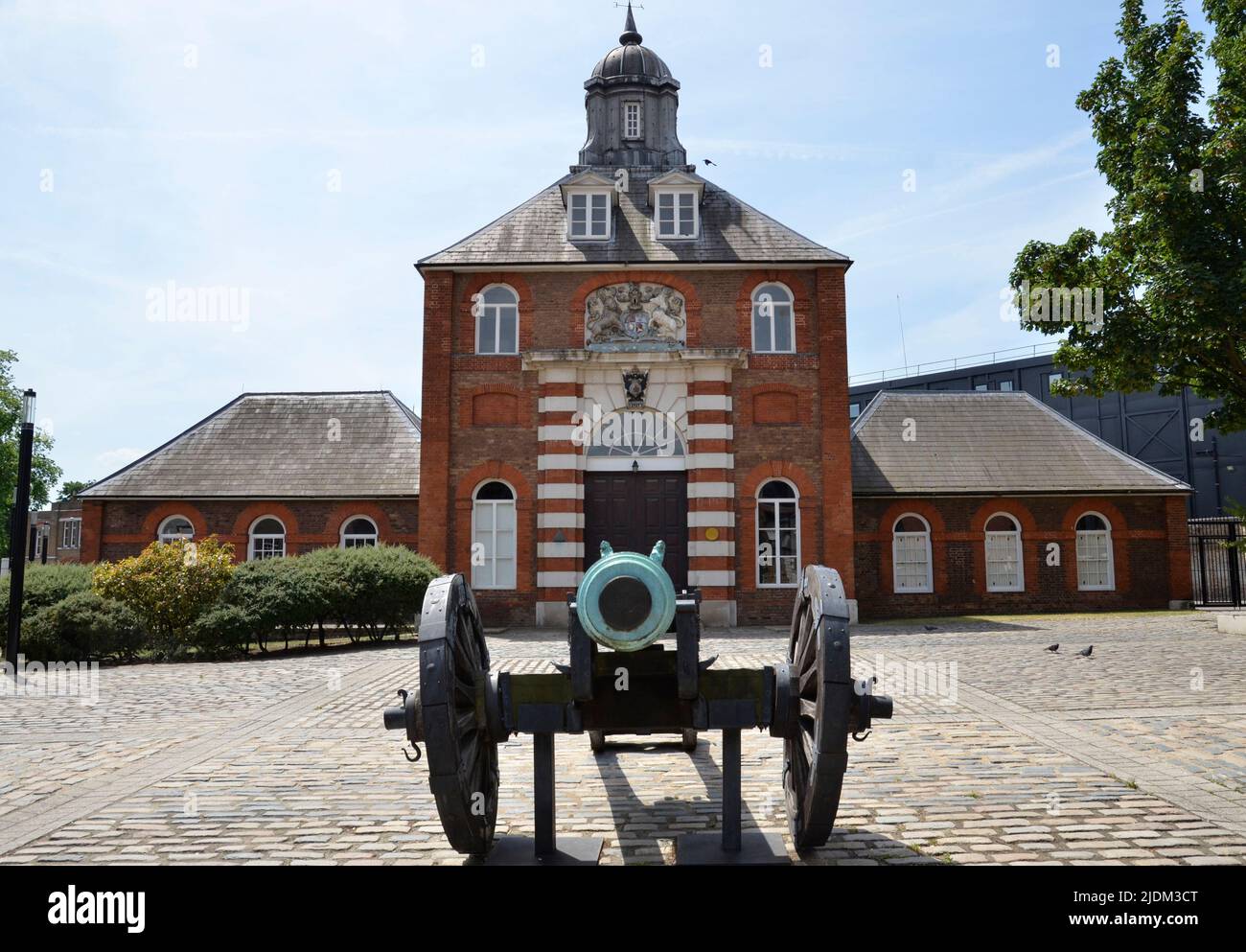 La Royal Brass Foundry, parte del Royal Arsenal a Woolwich, nel sud di Londra Foto Stock