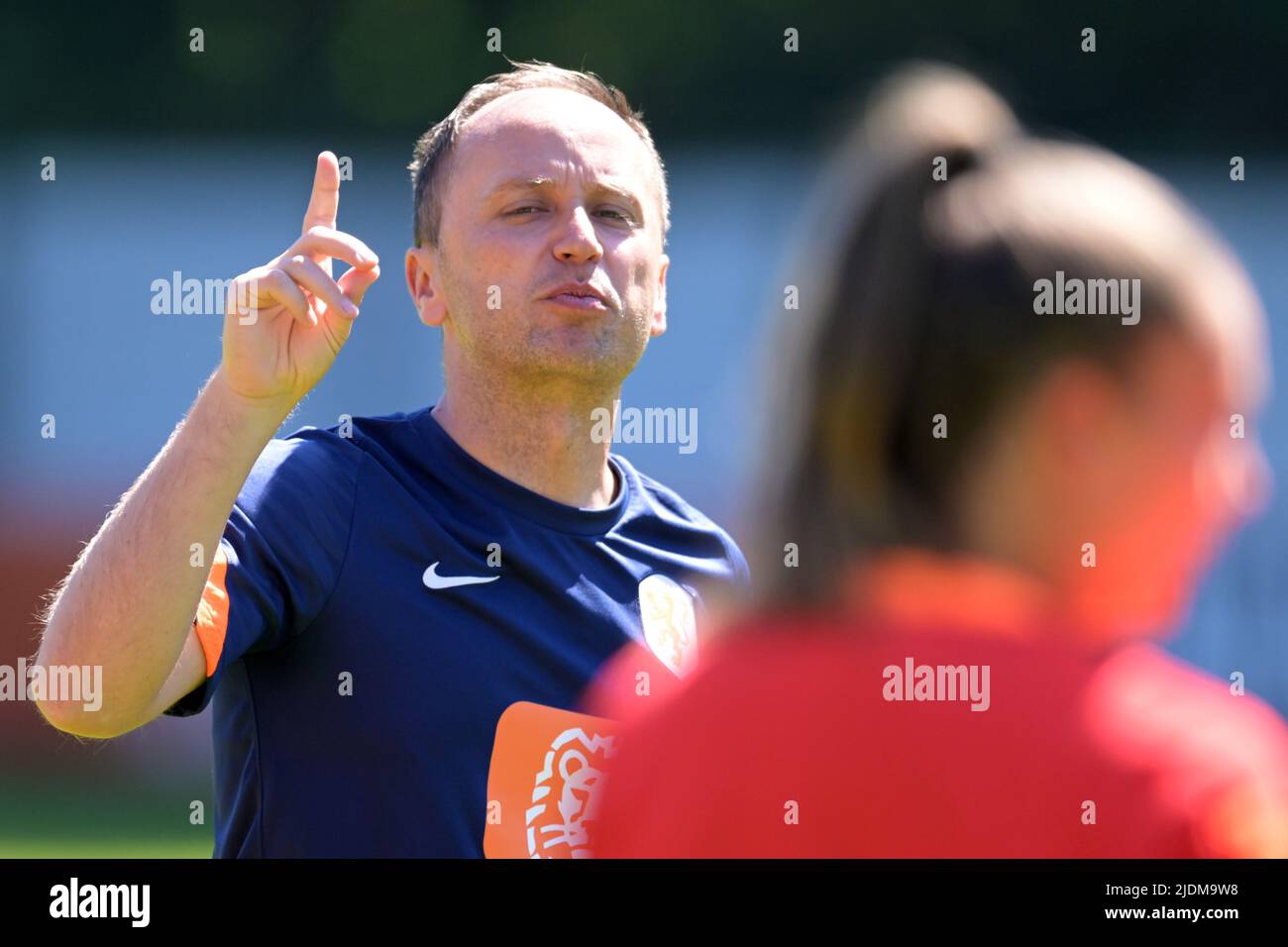 L'allenatore delle donne olandesi mark parsons immagini e fotografie