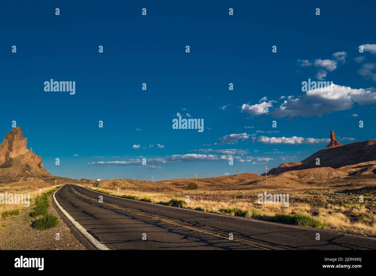 RoadTrip attraverso il parco nazionale Canyonlands, Utah, USA Foto Stock