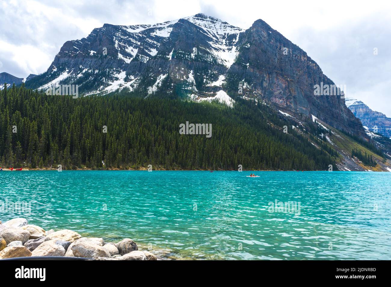 Lago Louise a Banff, Canada Foto Stock