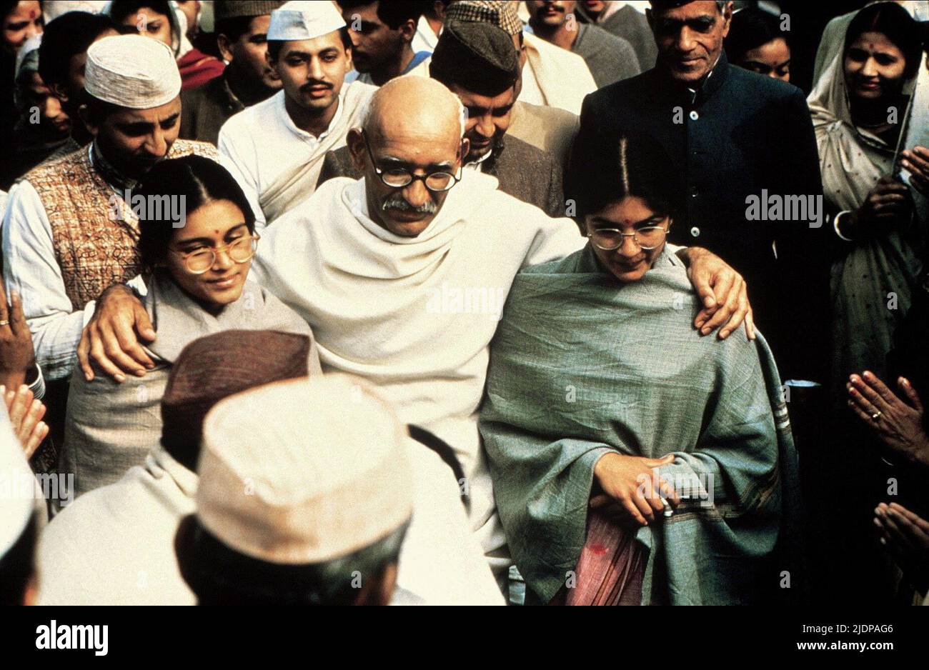 BEN KINGSLEY, Gandhi, 1982 Foto Stock