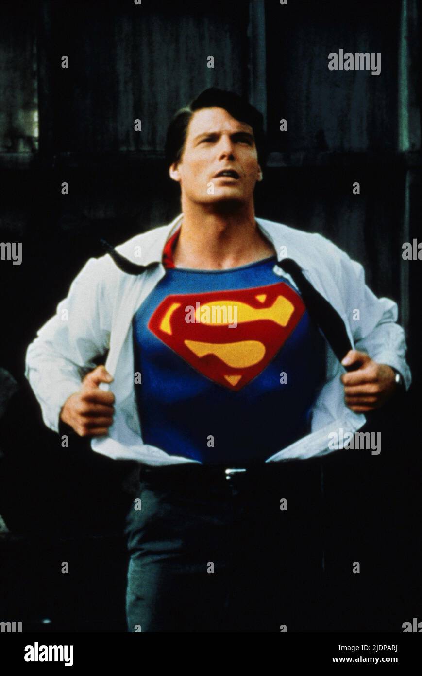 CHRISTOPHER REEVE, superman III, 1983 Foto Stock