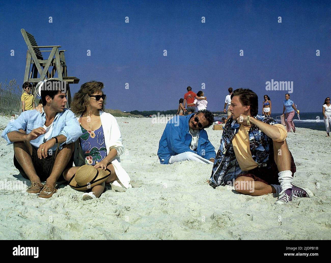 SILVERMAN,STEWART,KISER,MCCARTHY, WEEKEND A BERNIE'S, 1989 Foto Stock